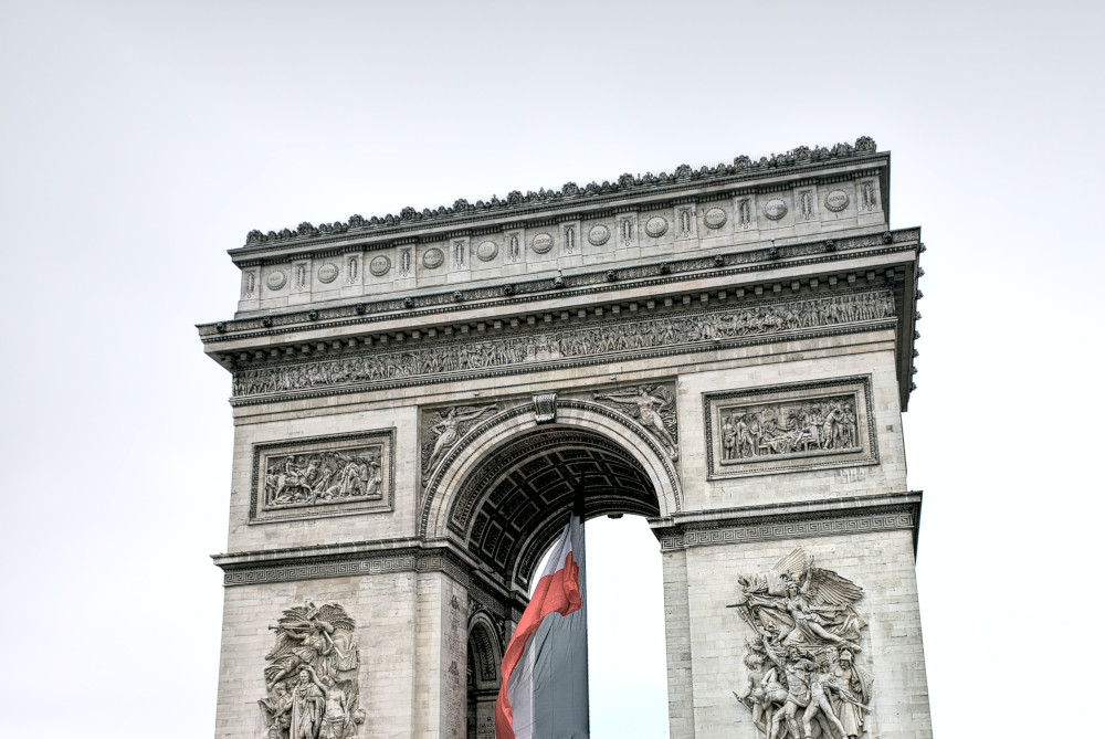 Der Triumphbogen in Paris